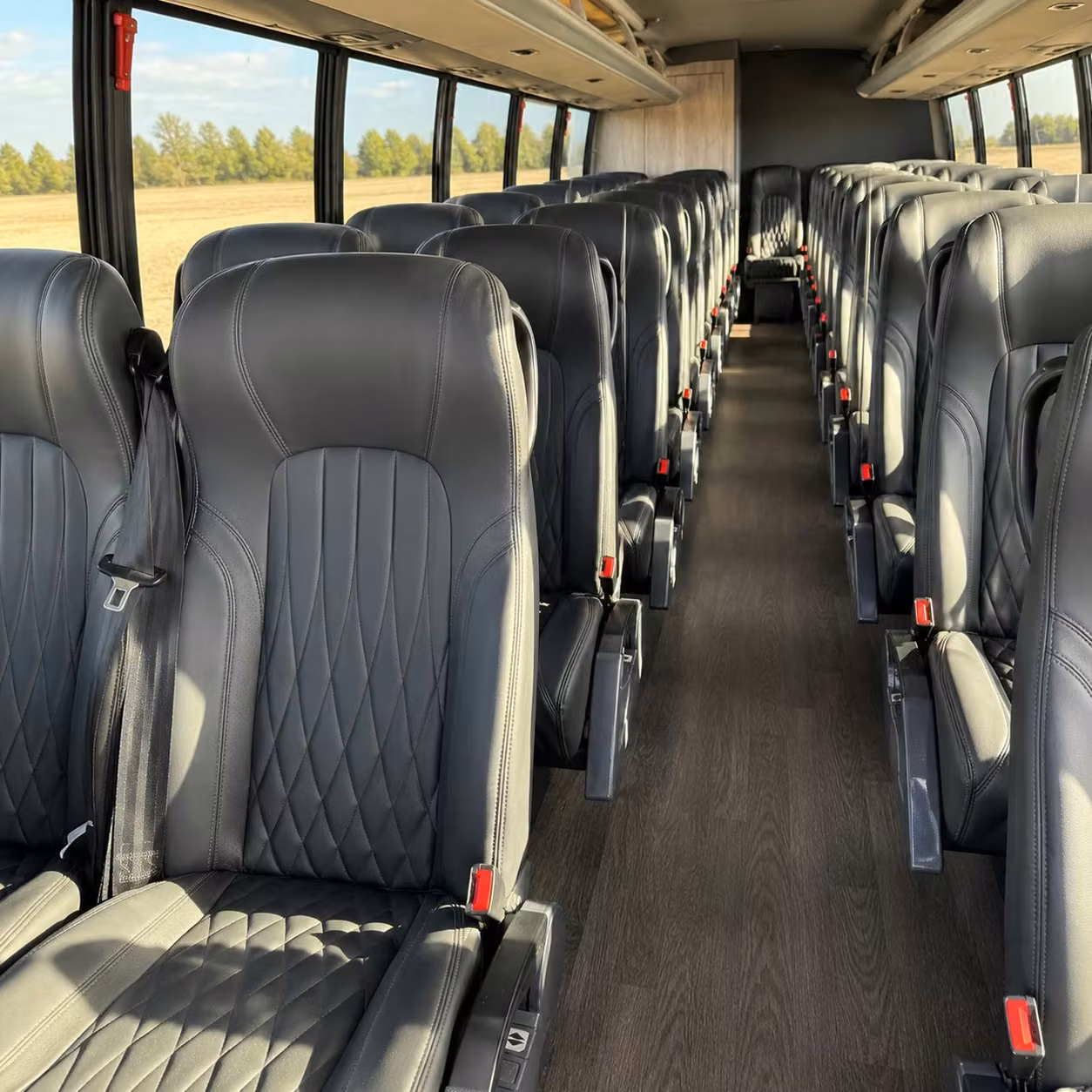 30 passenger minibus inside