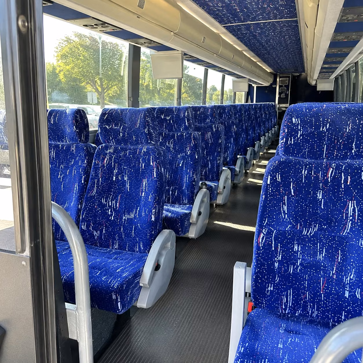 worcester charter bus rental inside